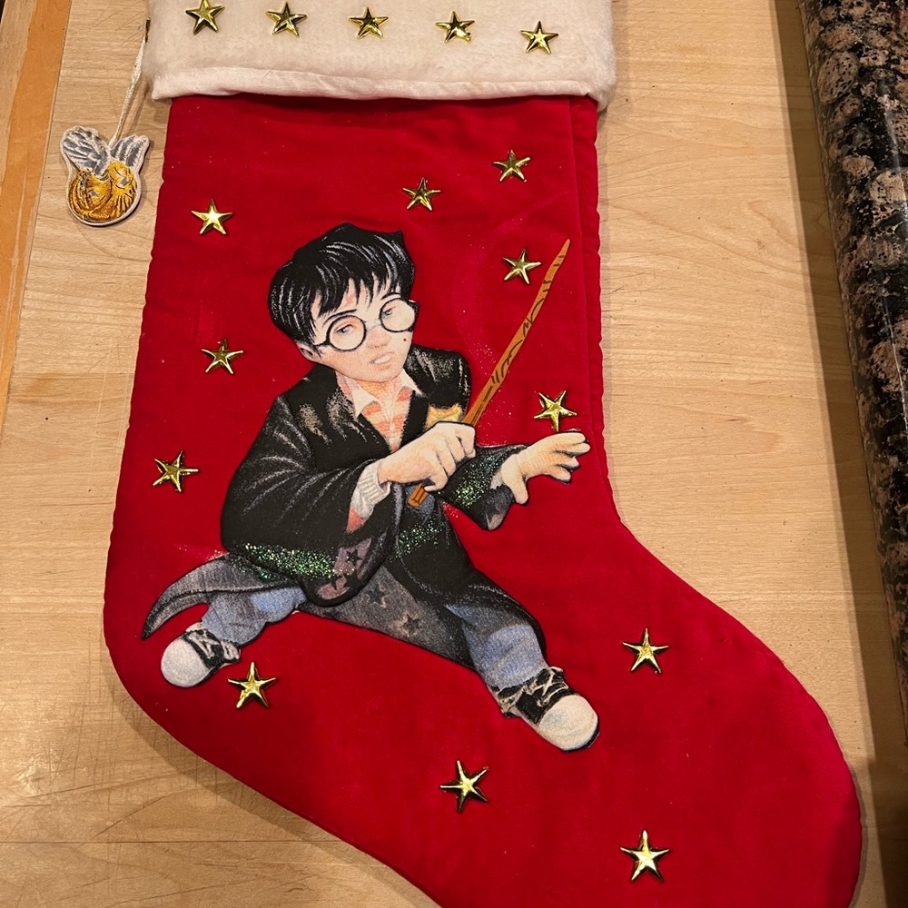 Harry Potter vintage Christmas Stocking